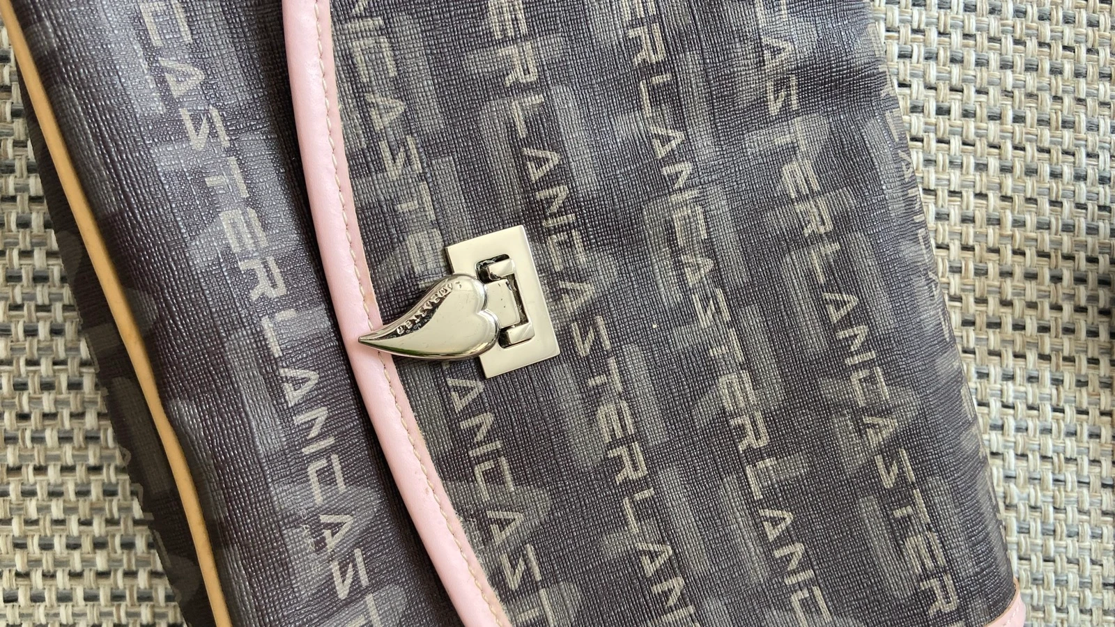 Bolso Lancaster marrón y rosa – photo 3